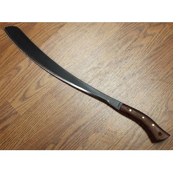 Machette Condor Parang Machete Acier Carbone 1075 Manche Bois Etui Cuir Made In El Salvador CD60940 - Livraison Gratuite 