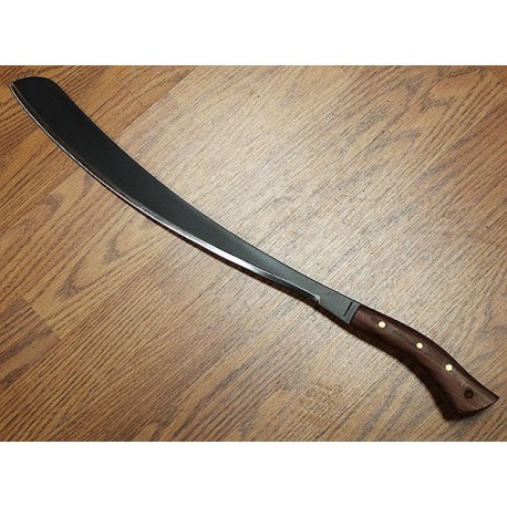 Machette Condor Parang Machete Acier Carbone 1075 Manche Bois Etui Cuir Made In El Salvador CD60940 - Livraison Gratuite 