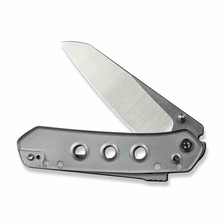 Couteau CIVIVI Vision FG Lexan Lame Nitro-V 2 Tons Reverse Tanto Manche Abs IKBS Superlock Clip CIVC220367 - Livraison Gratuite