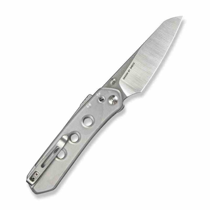 Couteau CIVIVI Vision FG Lexan Lame Nitro-V 2 Tons Reverse Tanto Manche Abs IKBS Superlock Clip CIVC220367 - Livraison Gratuite