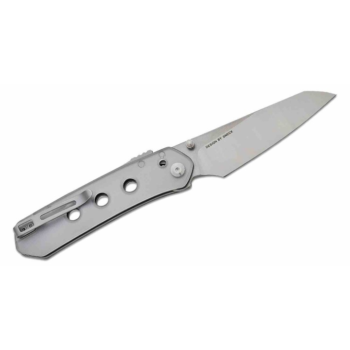 Couteau CIVIVI Vision FG Lexan Lame Nitro-V 2 Tons Reverse Tanto Manche Abs IKBS Superlock Clip CIVC220367 - Livraison Gratuite
