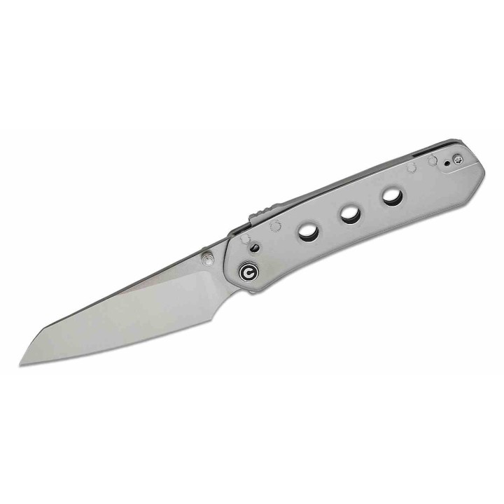 Couteau CIVIVI Vision FG Lexan Lame Nitro-V 2 Tons Reverse Tanto Manche Abs IKBS Superlock Clip CIVC220367 - Livraison Gratuite