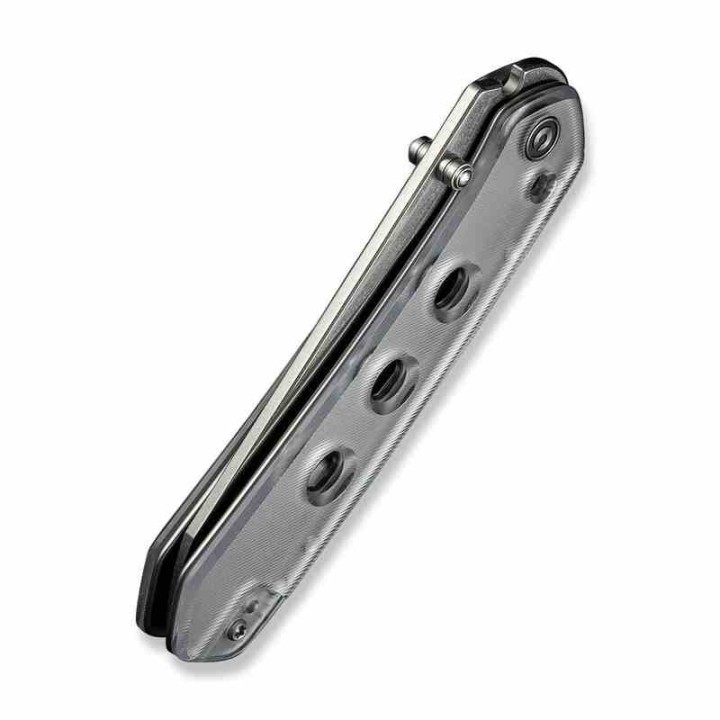 Couteau CIVIVI Vision FG Lexan Lame Nitro-V 2 Tons Reverse Tanto Manche Abs IKBS Superlock Clip CIVC220367 - Livraison Gratuite