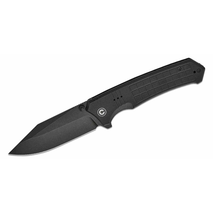 Couteau CIVIVI Tacticorix Black Manche G10 Lame Acier Nitro-V Black IKBS Linerlock Clip CIVC230551 - Livraison Gratuite