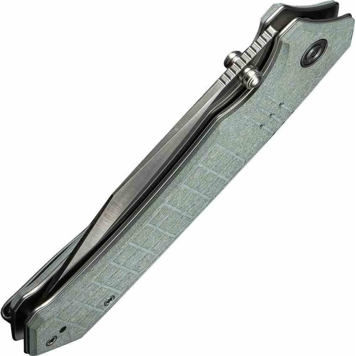 Couteau CIVIVI Tacticorix Gray Manche G10 Lame Acier Nitro-V Satin IKBS Linerlock Clip CIVC230553 - Livraison Gratuite