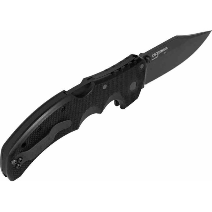 Couteau Cold Steel Recon M1 Lame Acier CPM-MagnaCut Black Manche G10 Clip Tri-Ad Lock Made Italy CS27TMC - Livraison Gratuite