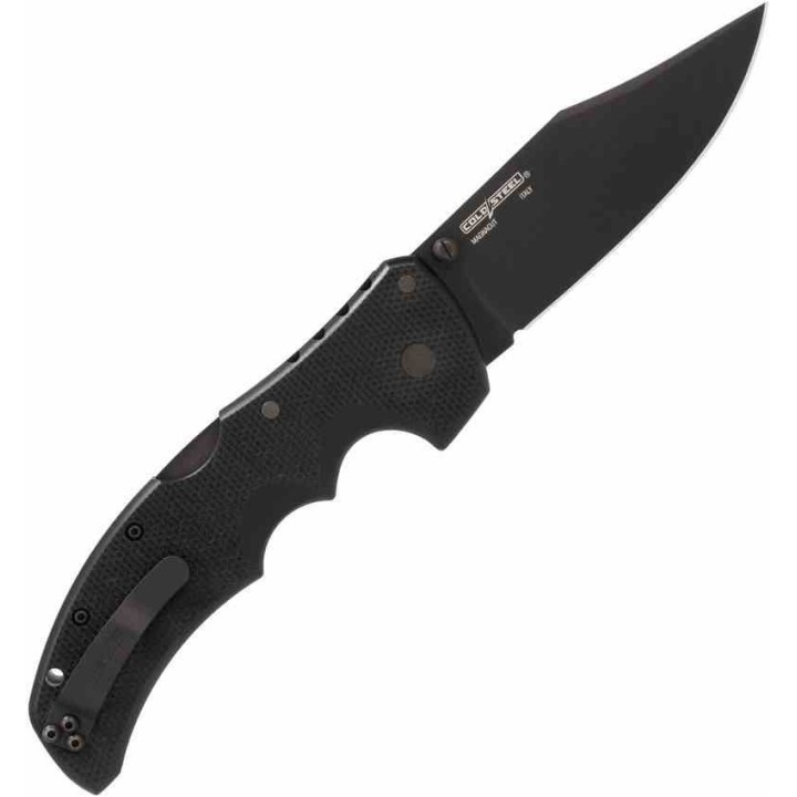 Couteau Cold Steel Recon M1 Lame Acier CPM-MagnaCut Black Manche G10 Clip Tri-Ad Lock Made Italy CS27TMC - Livraison Gratuite