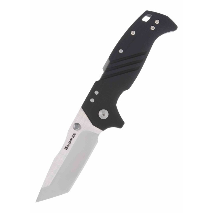 Couteau Cold Steel Engage Lame Tanto Acier S35VN Satin Manche G10 ATLAS Lock Clip CSFL35DPLT - Livraison Gratuite