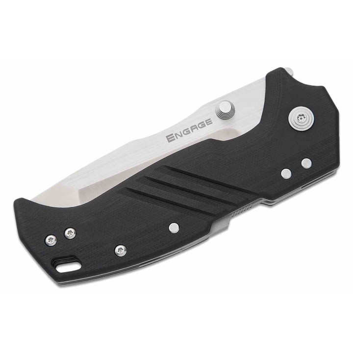 Couteau Cold Steel Engage Lame Tanto Acier S35VN Satin Manche G10 ATLAS Lock Clip CSFL35DPLT - Livraison Gratuite