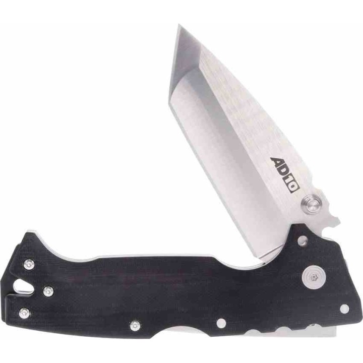 Couteau Cold Steel AD-10 Lite Tanto Lame Acier S35VN Manche G10 Lockback Clip CS28DE - Livraison Gratuite