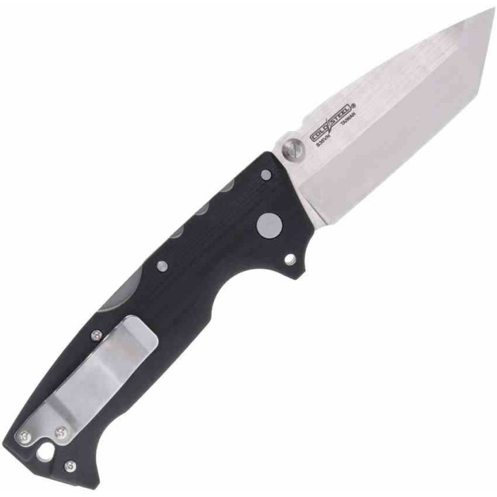 Couteau Cold Steel AD-10 Lite Tanto Lame Acier S35VN Manche G10 Lockback Clip CS28DE - Livraison Gratuite