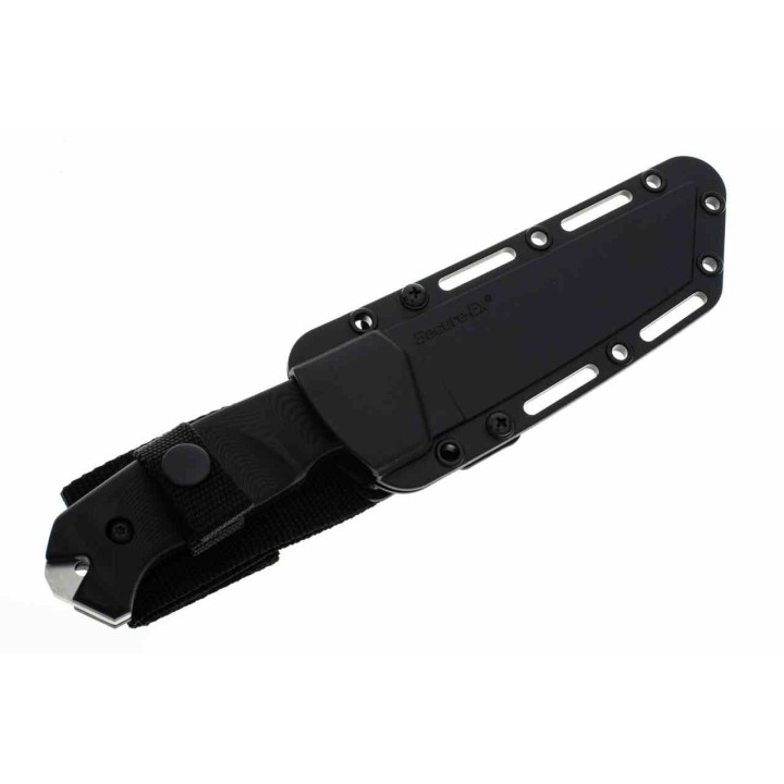 Couteau Cold Steel Warcraft Tanto Médium Lame Acier San Mai III Manche G10 Etui Secure-Ex CS13U - Livraison Gratuite