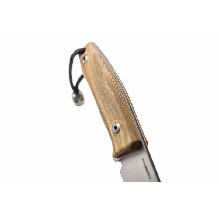 Couteau LionSteel M1 UL Olive Lame Acier M390 Drop Point Etui Cuir Made Italy LSTM1UL - Livraison Gratuite