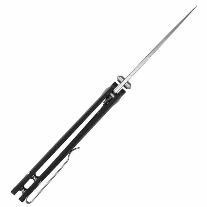Couteau CJRB Aes Black Manche G10 Lame Acier AR-RPM9 Satin IKBS Linerlock Clip J1938BK - Livraison Gratuite