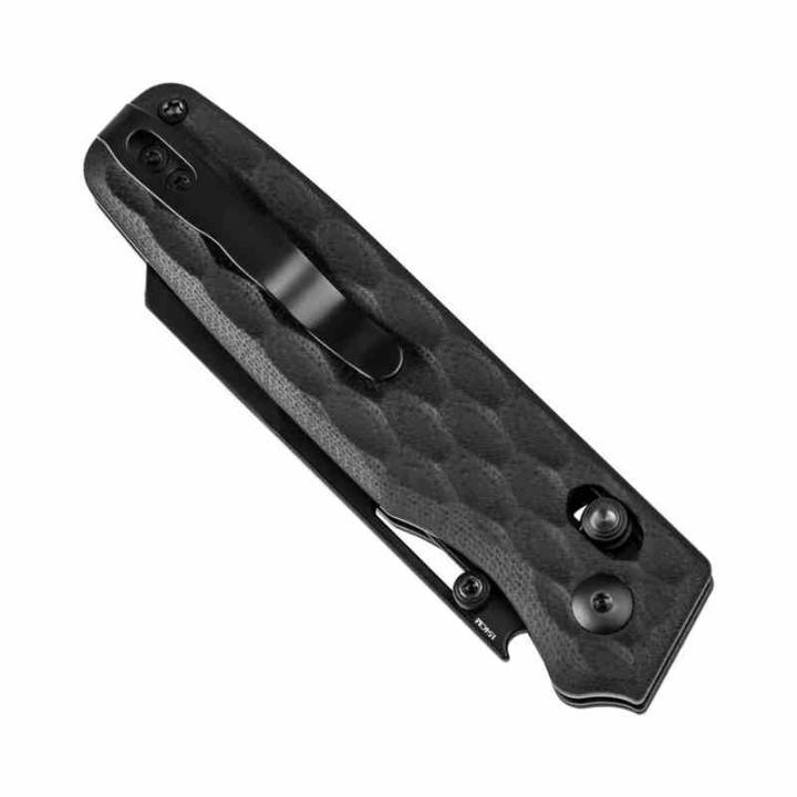 Couteau Kizer Task Black Manche G10 Lame Acier 154CM Black Clutch Lock Clip KIV3641C2 - Livraison Gratuite