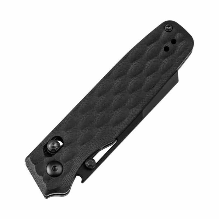 Couteau Kizer Task Black Manche G10 Lame Acier 154CM Black Clutch Lock Clip KIV3641C2 - Livraison Gratuite