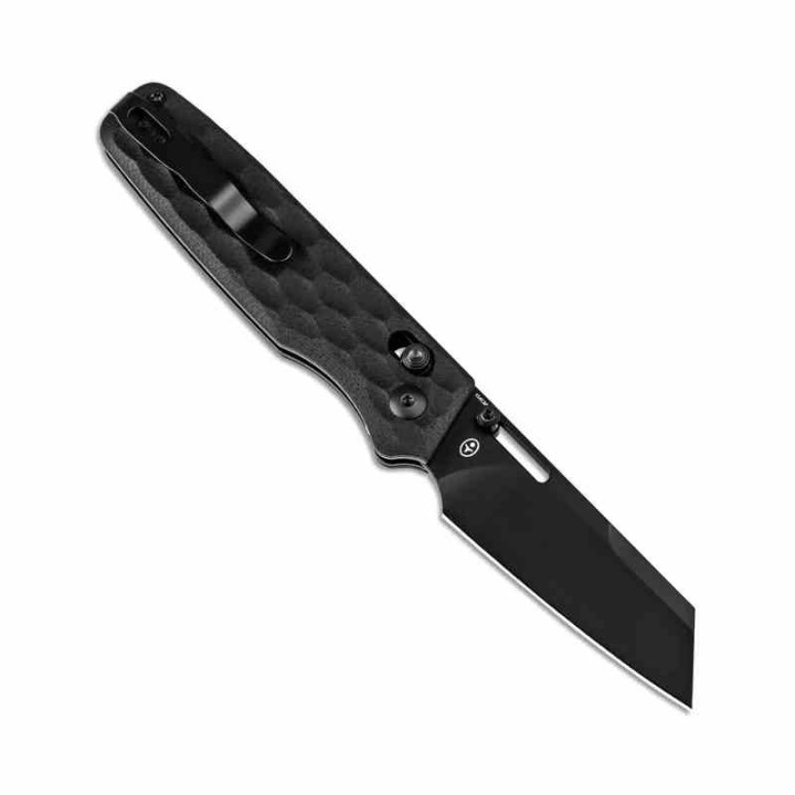 Couteau Kizer Task Black Manche G10 Lame Acier 154CM Black Clutch Lock Clip KIV3641C2 - Livraison Gratuite