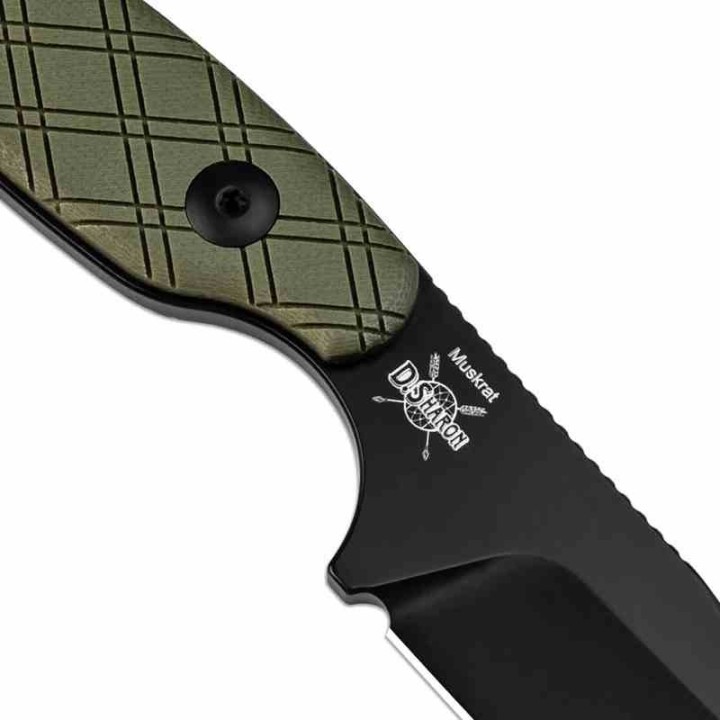 Couteau Kizer Muskrat Green Manche G10 Lame Acier D2 Etui Kydex KI1064A1 - Livraison Gratuite