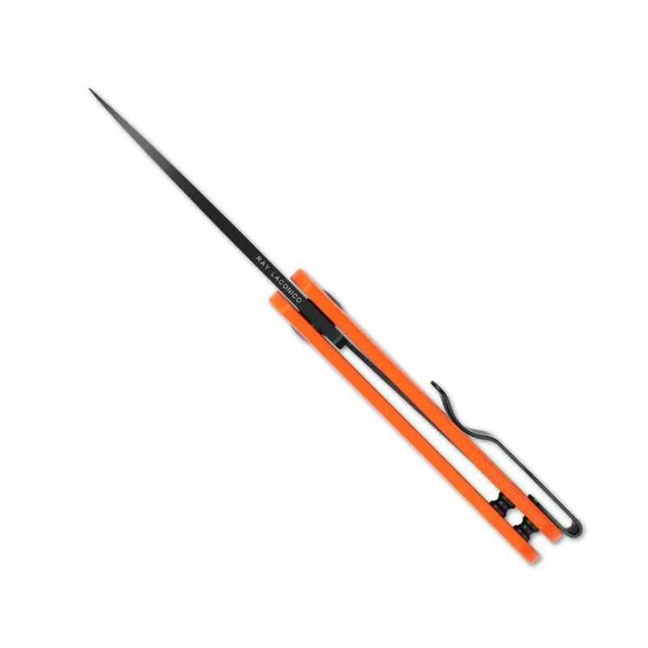 Couteau Kizer Yorkie Orange Manche G10 Lame Acier NitroV Liner Lock Clip KIV3525A2 - Livraison Gratuite