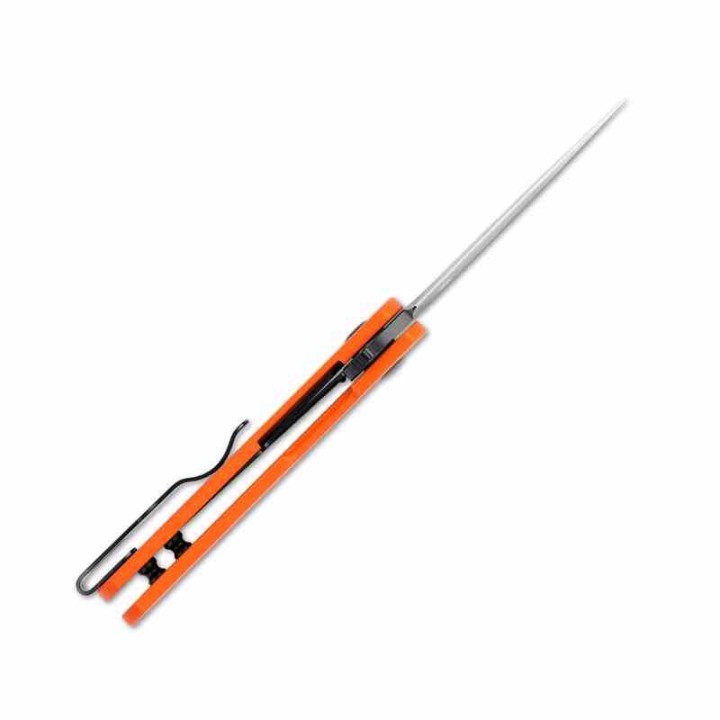 Couteau Kizer Yorkie Orange Manche G10 Lame Acier NitroV Liner Lock Clip KIV3525A2 - Livraison Gratuite