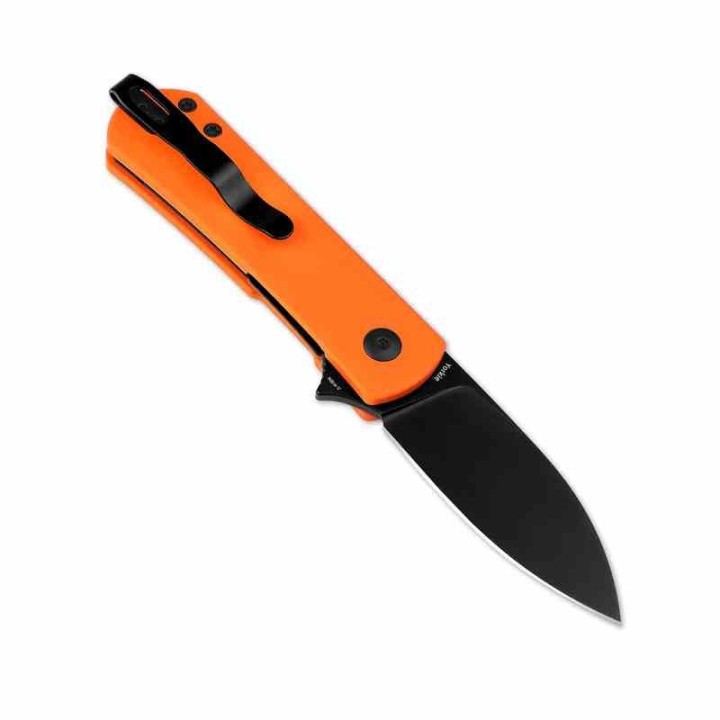 Couteau Kizer Yorkie Orange Manche G10 Lame Acier NitroV Liner Lock Clip KIV3525A2 - Livraison Gratuite
