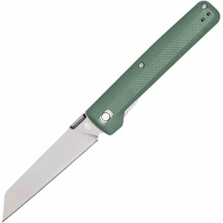 Couteau Gerber Pledge Baltic Haze Lame Wharncliffe Acier 7Cr17MoV Manche GRN Linerlock Clip G1067526 - Livraison Gratuite