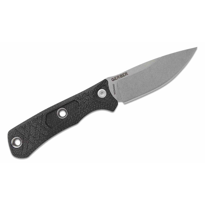  Couteau De Survie Gerber Convoy Lame Acier 440A SW Drop Point Manche Micarta Etui GFN G1066484 - Livraison Gratuite