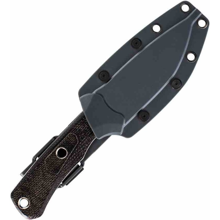  Couteau De Survie Gerber Convoy Lame Acier 440A SW Drop Point Manche Micarta Etui GFN G1066484 - Livraison Gratuite