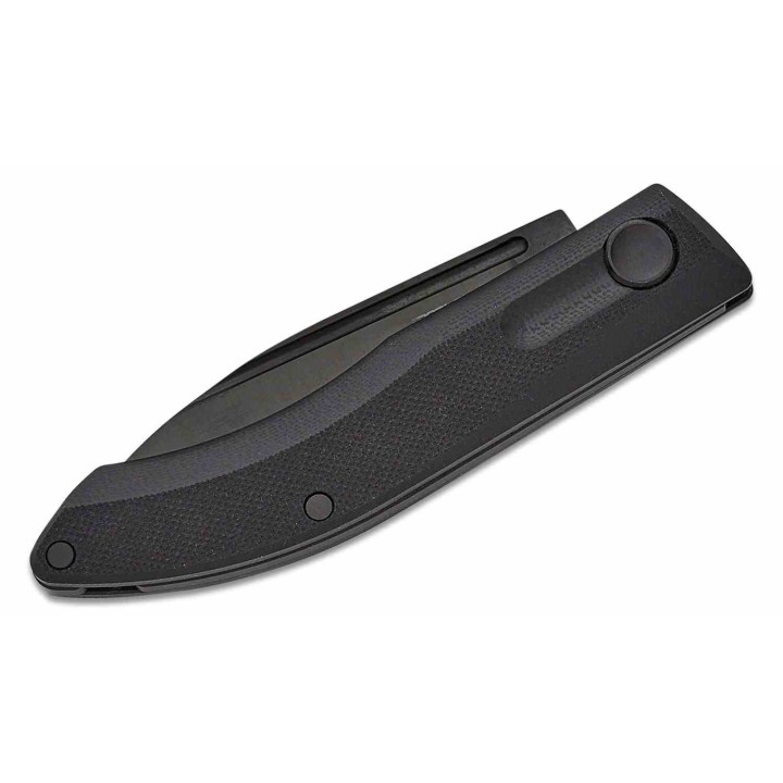 Couteau Real Steel Stella Lux Black Manche G10 Lame Acier K110 Black Slipjoint Clip RS7041Z1 - Livraison Gratuite