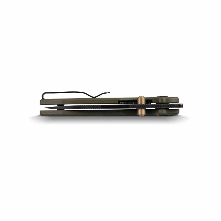 Couteau Vosteed Raccoon Cub OD Green Lame Acier 14C28N Manche G10 IKBS Linerlock Clip VOSA3602 - Livraison Gratuite