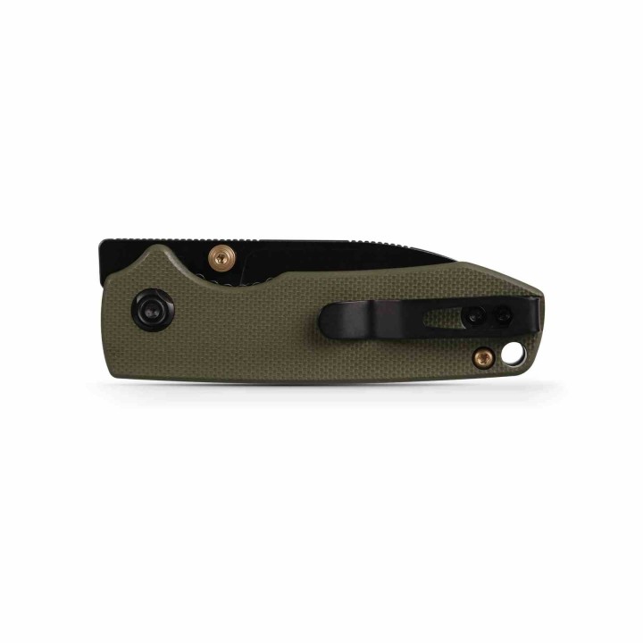 Couteau Vosteed Raccoon Cub OD Green Lame Acier 14C28N Manche G10 IKBS Linerlock Clip VOSA3602 - Livraison Gratuite