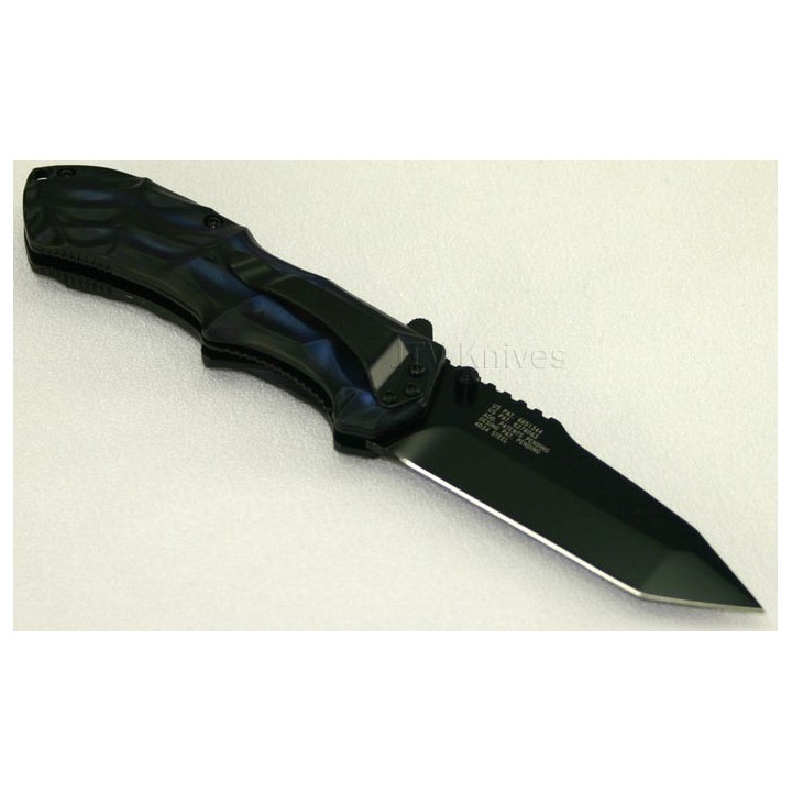 Couteau SMITH&WESSON SWBLOP3TBL Speed Assist Black OPS - S&W Black Ops Tanto Blue