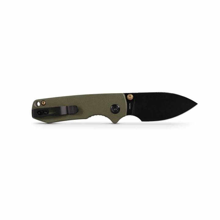 Couteau Vosteed Raccoon Cub OD Green Lame Acier 14C28N Manche G10 IKBS Linerlock Clip VOSA3602 - Livraison Gratuite
