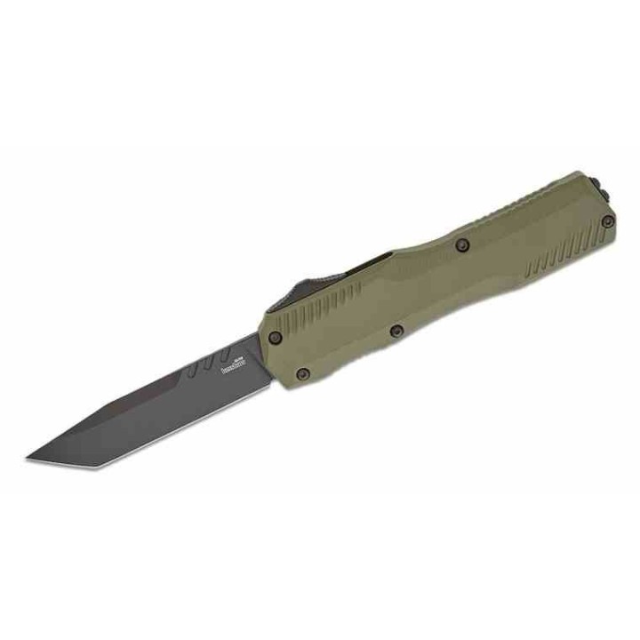 Couteau Automatique Kershaw OTF AUTO CPM-MagnaCut Black Tanto Manche Alu Clip USA KS9000TOLBLK - Livraison Gratuite