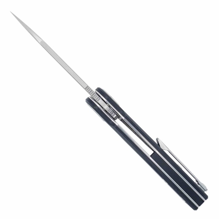 Couteau Cobratec Gladiator Black Manche G10 Lame Acier S35VN IKBS Linerlock Clip CBTGLRBLKS35 - Livraison Gratuite