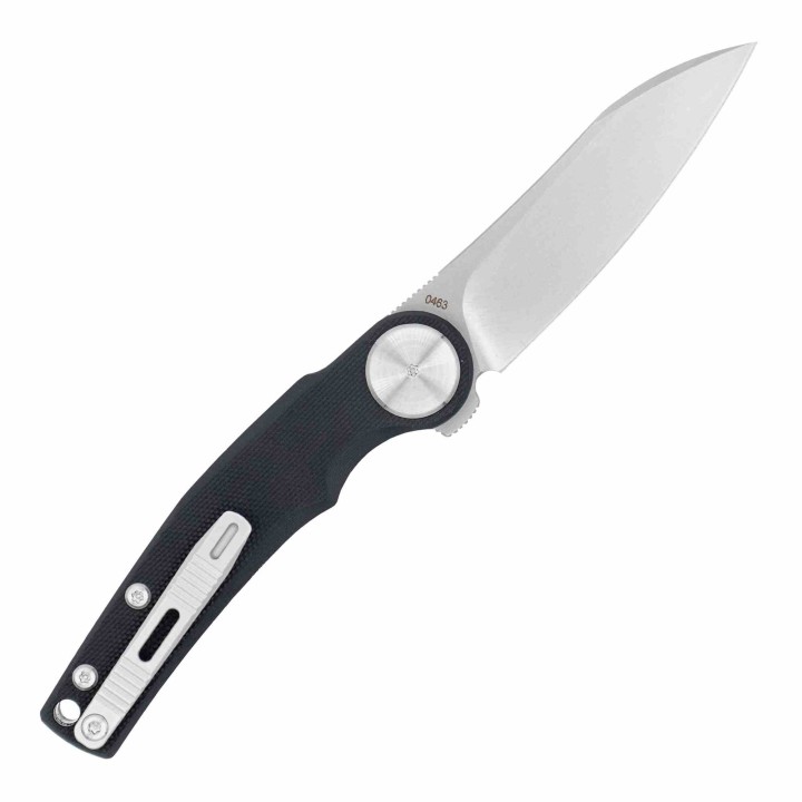 Couteau Cobratec Gladiator Black Manche G10 Lame Acier S35VN IKBS Linerlock Clip CBTGLRBLKS35 - Livraison Gratuite