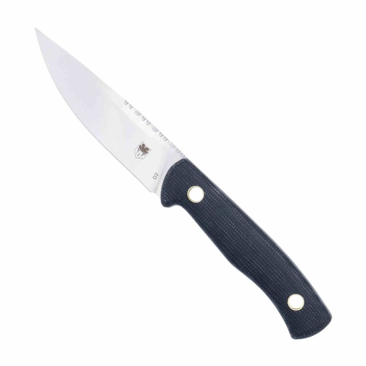 Couteau Cobratec Koonsman Black Manche Micarta Lame Acier D2 Etui CUir CBTKMNBLK - Livraison Gratuite