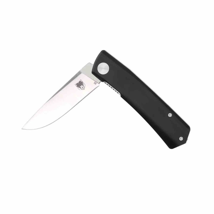 Couteau Cobratec Knives Serpent Black Manche G10 Lame Acier D2 IKBS Linerlock Clip CBTSRPBLK - Livraison Gratuite
