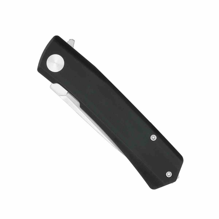Couteau Cobratec Knives Serpent Black Manche G10 Lame Acier D2 IKBS Linerlock Clip CBTSRPBLK - Livraison Gratuite