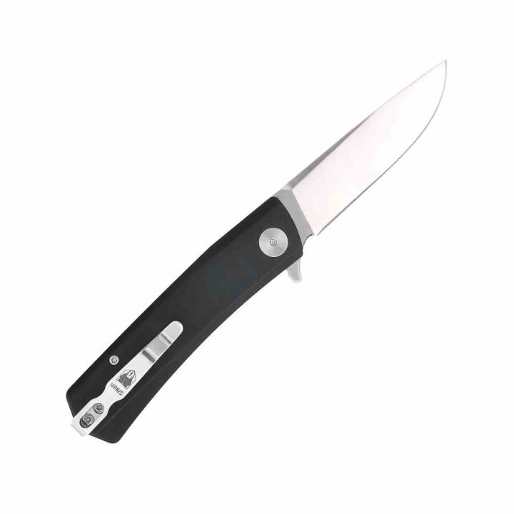 Couteau Cobratec Knives Serpent Black Manche G10 Lame Acier D2 IKBS Linerlock Clip CBTSRPBLK - Livraison Gratuite