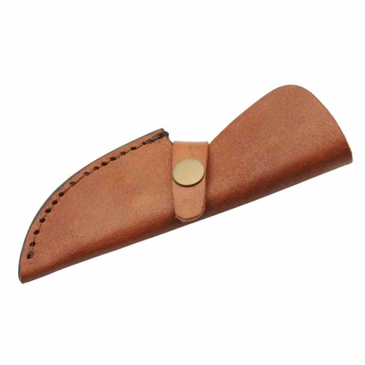 Lot de 2 Lame A Customiser Rite Edge Lame Acier Inox Garde Laiton Etui Cuir BL7737 - Livraison Gratuite