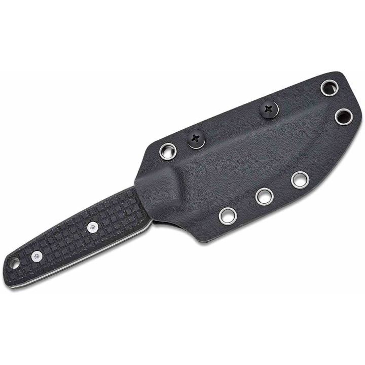 Couteau Vosteed Mink Black Manche Micarta Lame Acier Nitro-V SW Etui Kydex VOSD0101 - Livraison Gratuite
