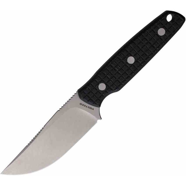 Couteau Vosteed Mink Black Manche Micarta Lame Acier Nitro-V SW Etui Kydex VOSD0101 - Livraison Gratuite