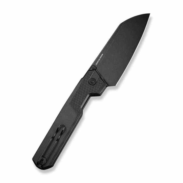 Couteau CIVIVI Hid Black Manche G10 Lame Tanto Reverse Acier 14C28N Blk IKBS Liner Lock Clip CIVC230081 - Livraison Gratuite