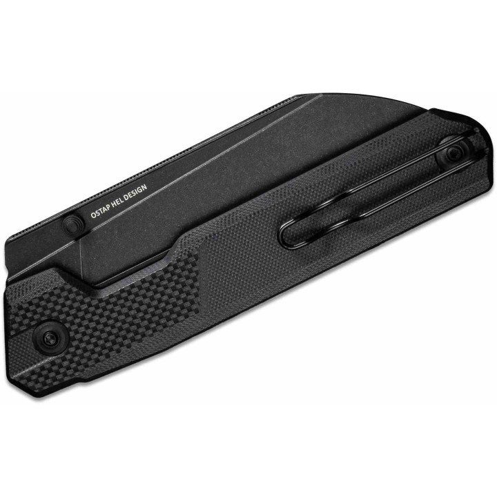 Couteau CIVIVI Hid Black Manche G10 Lame Tanto Reverse Acier 14C28N Blk IKBS Liner Lock Clip CIVC230081 - Livraison Gratuite