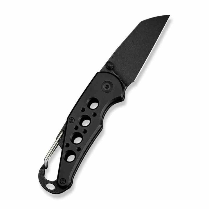 Couteau CIVIVI Pragma Black Manche Alu Lame Acier Nitro-V Blk Button Lock Ouvre Bouteilles CIVC23062B1 - Livraison Gratuite