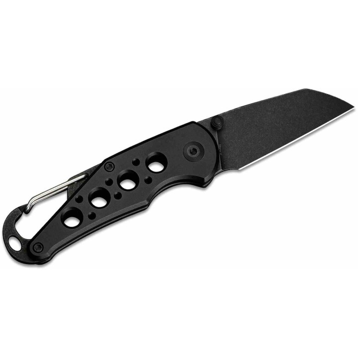 Couteau CIVIVI Pragma Black Manche Alu Lame Acier Nitro-V Blk Button Lock Ouvre Bouteilles CIVC23062B1 - Livraison Gratuite