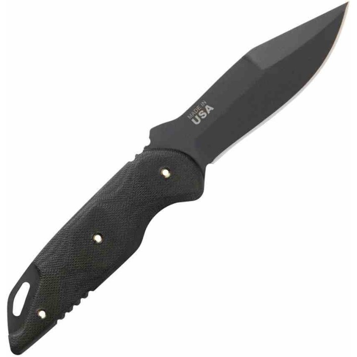 Couteau TOPS Sneaky Pete Acid Rain Lame Acier 1095 Manche Micarta Etui Kydex Sheath USA TPSP03 - Livraison Gratuite