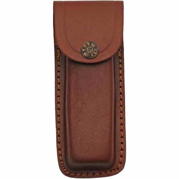 Lot de 3 Couteau Gray Fox Manche Pakkawood Lame Acier Inox Lockback Etui Cuir PA203476 - Livraison Gratuite