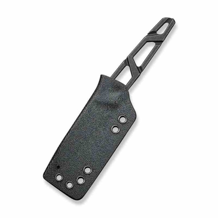 Couteau de Cou Sencut TEXO Black Lame Tanto Reverse Acier 9Cr18MoV Etui Kydex S230951 - Livraison Gratuite